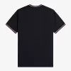 T-shirt à double pointe pour homme