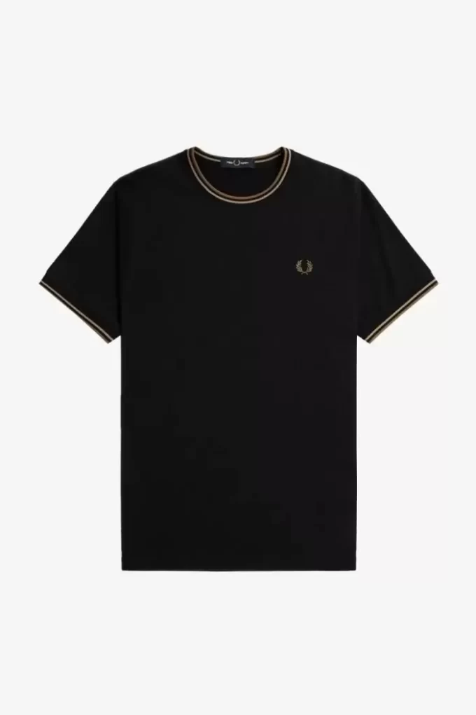 T-shirt à double pointe pour homme