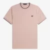 T-shirt à double pointe pour homme