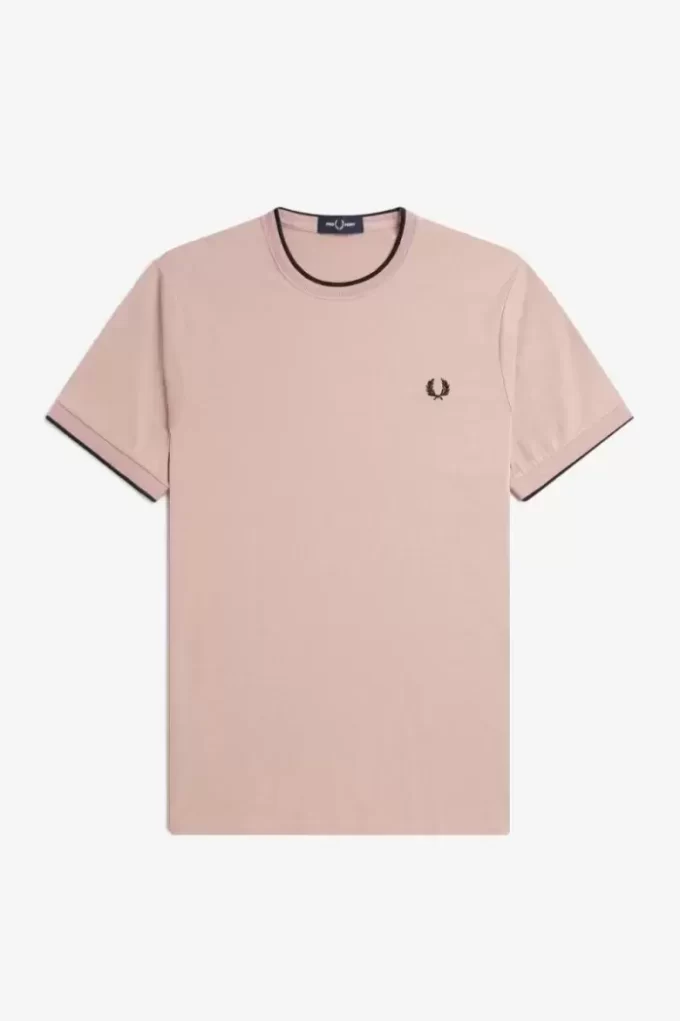 T-shirt à double pointe pour homme