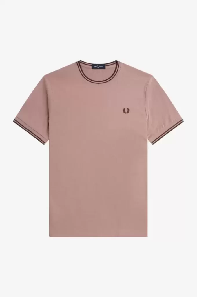 T-shirt à double pointe pour homme