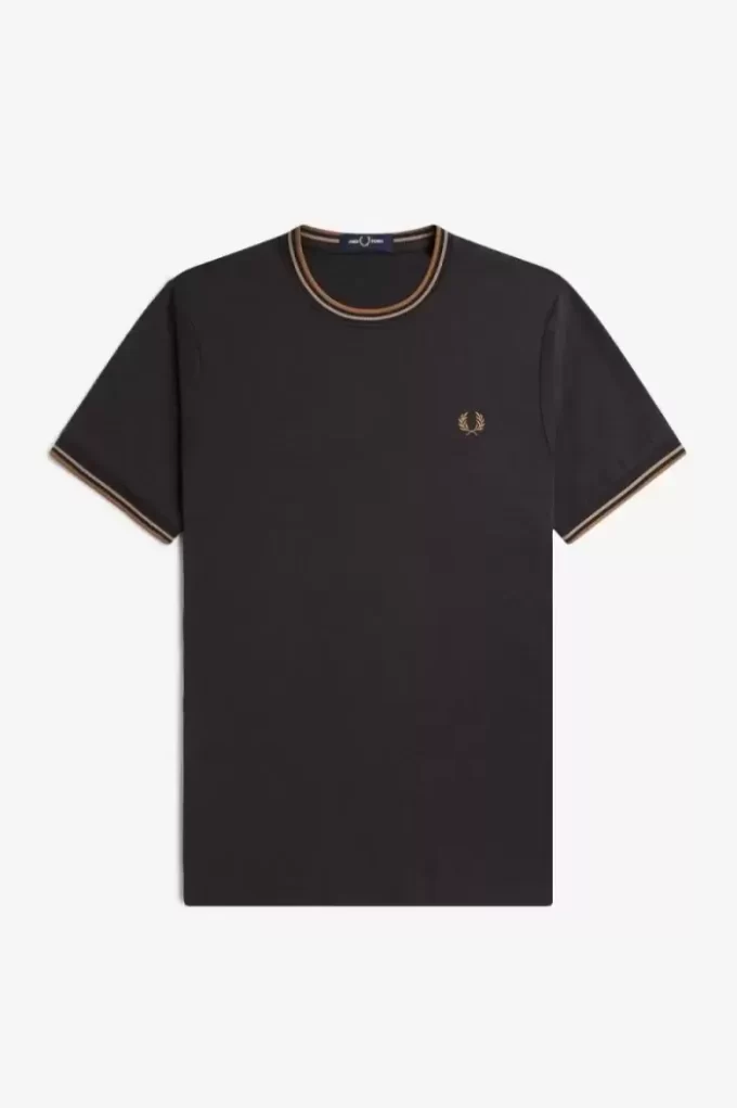 T-shirt à double pointe pour homme