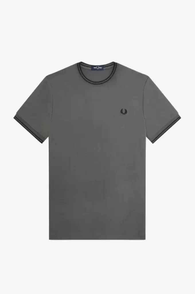 T-shirt à double pointe pour homme