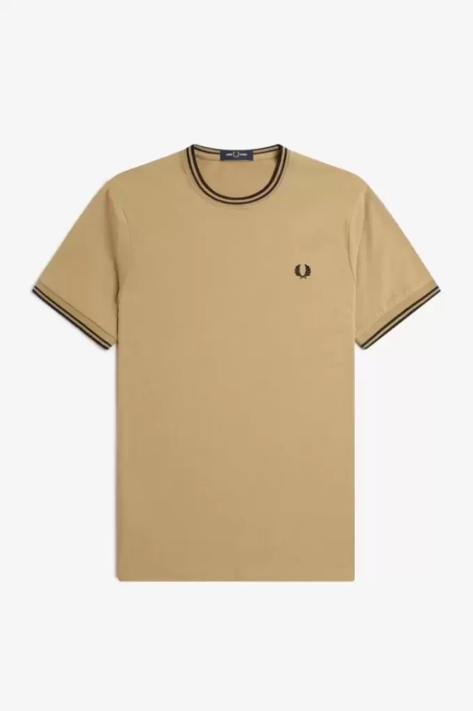 T-shirt à double pointe pour homme