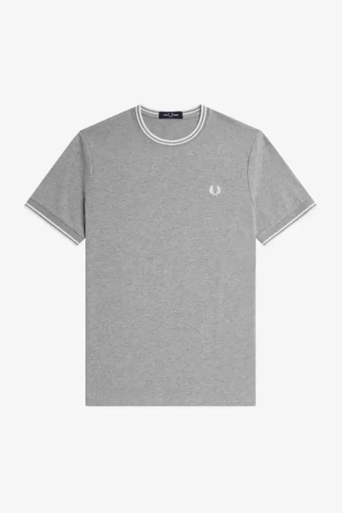 T-shirt à double pointe pour homme