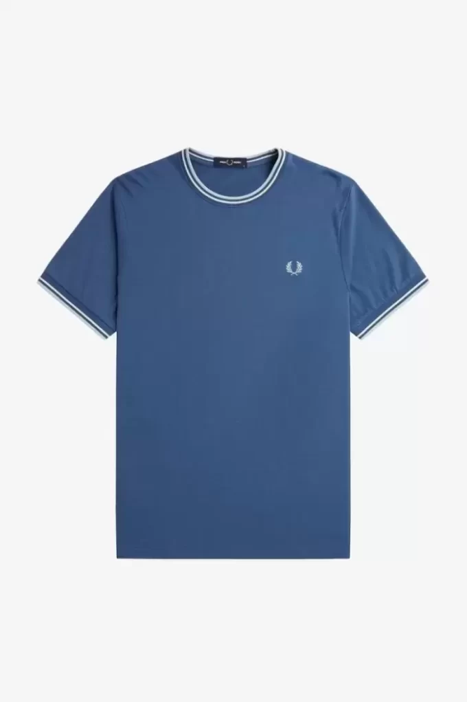 T-shirt à double pointe pour homme