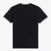 T-shirt à double pointe pour homme
