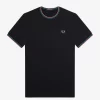 T-shirt à double pointe pour homme