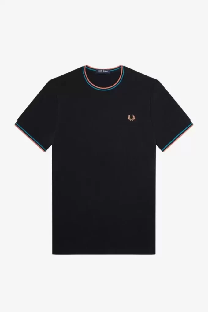 T-shirt à double pointe pour homme