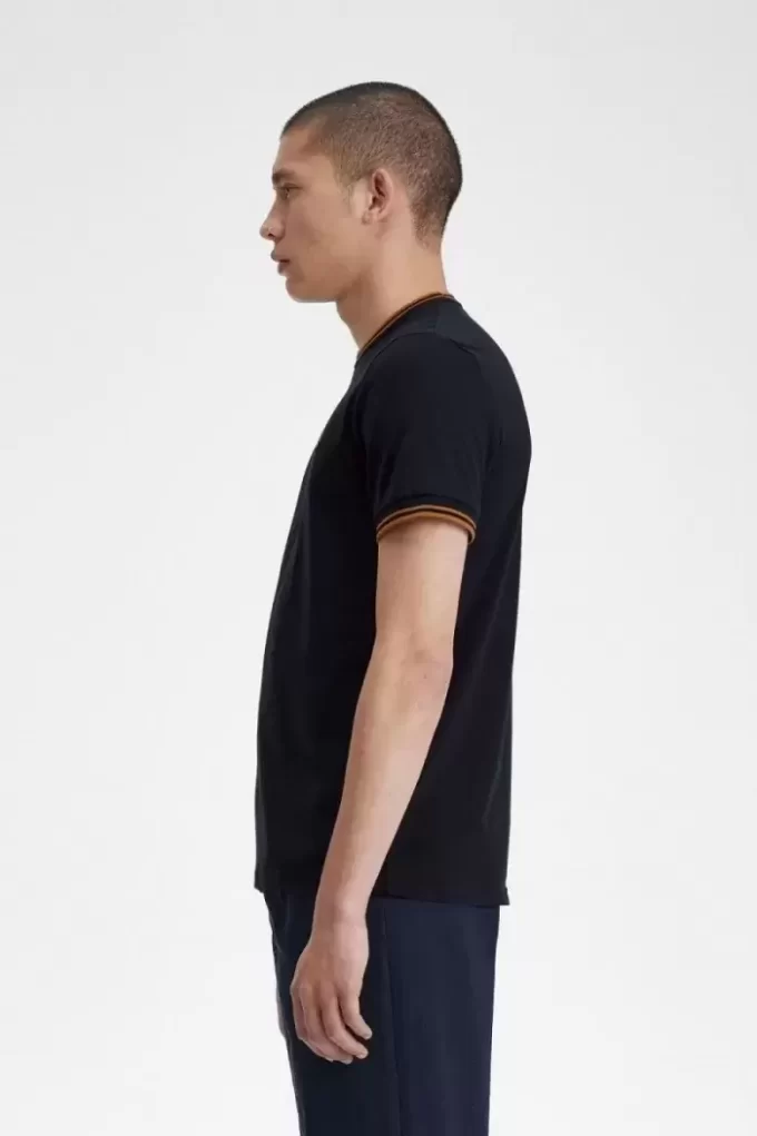 T-shirt à double pointe pour homme