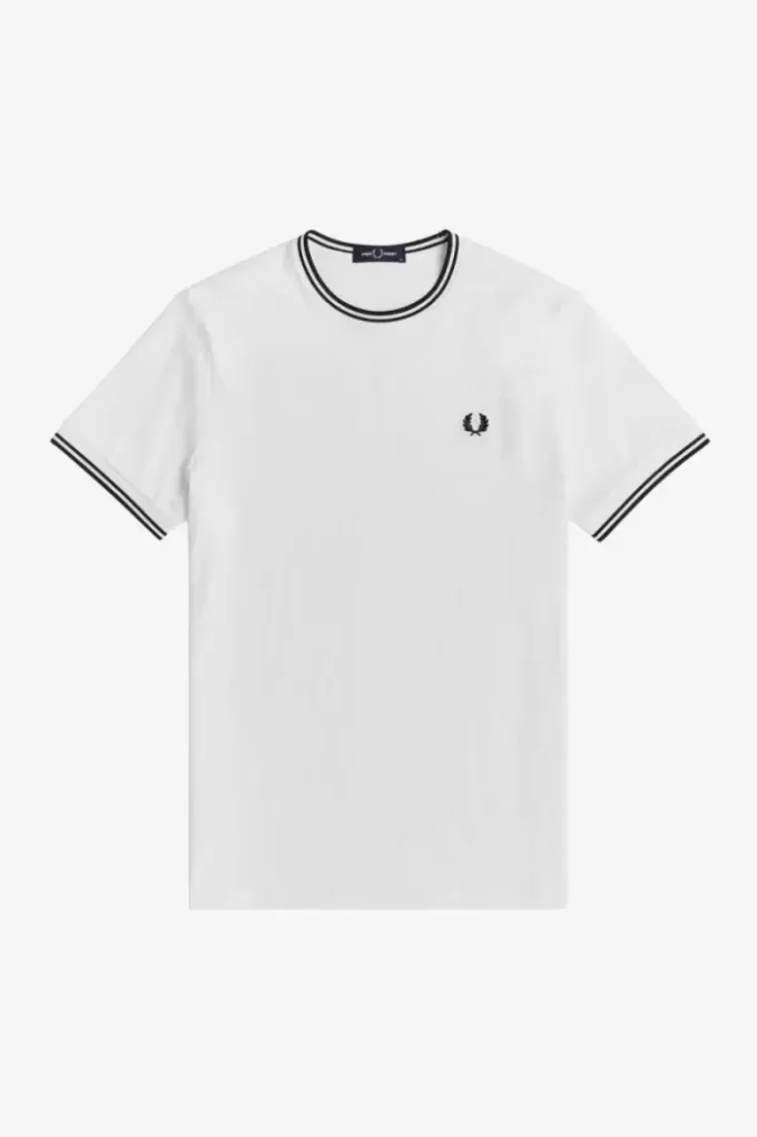 T-shirt à double pointe pour homme