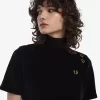 T-shirt en velours pour femme
