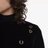 T-shirt en velours pour femme