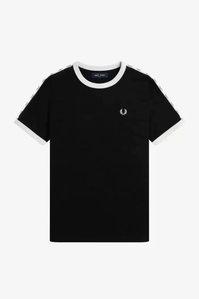T-shirt femme à bandes contrastantes