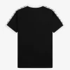 T-shirt femme à bandes contrastantes