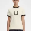 T-shirt femme couronne de laurier floquée