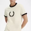 T-shirt femme couronne de laurier floquée
