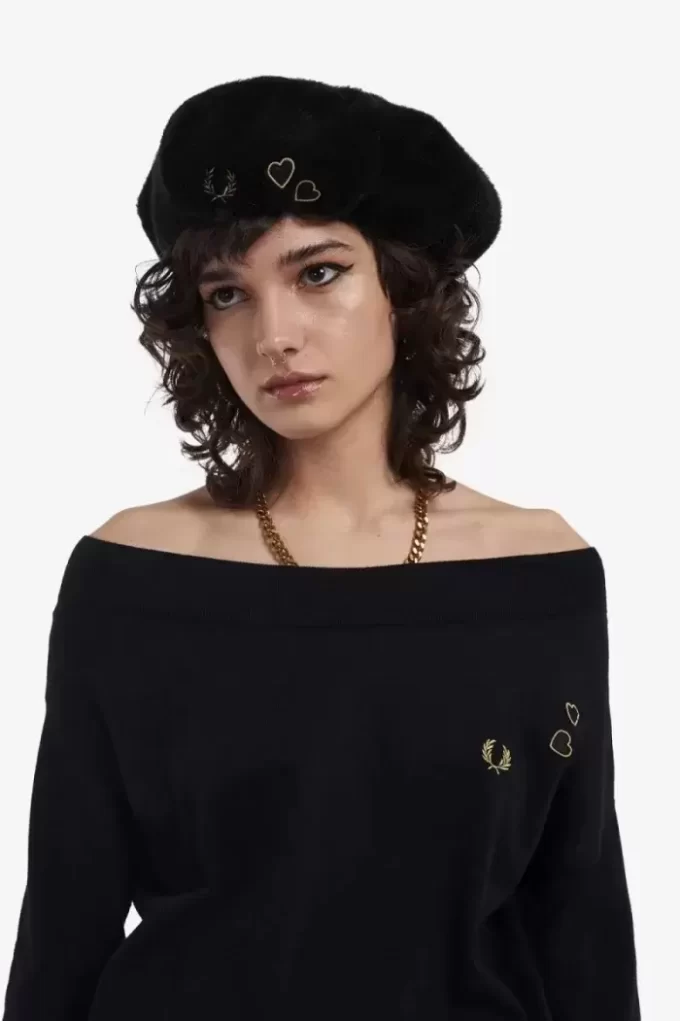 T-shirt femme en tricot à épaules dénudées