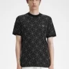 T-shirt géométrique pour homme