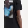 T-shirt graphique abstrait pour homme