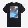 T-shirt graphique abstrait pour homme