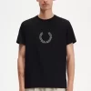 T-shirt homme avec couronne de laurier floquée