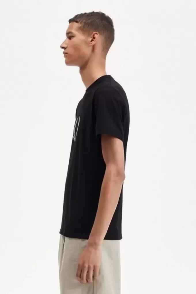 T-shirt homme avec couronne de laurier floquée