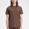 T-shirt homme à bandes contrastantes