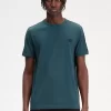 T-shirt homme à bandes contrastantes