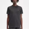 T-shirt homme à bandes contrastantes