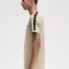 T-shirt homme à bandes contrastantes