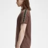 T-shirt homme à bandes contrastantes