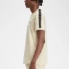 T-shirt homme à bandes contrastantes