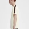 T-shirt homme à bandes contrastantes