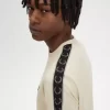 T-shirt homme à bandes contrastantes