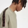 T-shirt homme à bandes contrastantes