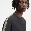 T-shirt homme à bandes contrastantes