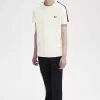 T-shirt homme à bandes contrastantes