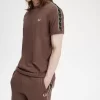 T-shirt homme à bandes contrastantes