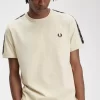 T-shirt homme à bandes contrastantes