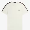 T-shirt homme à bandes contrastantes