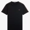 T-shirt homme à bandes contrastantes