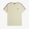 T-shirt homme à bandes contrastantes