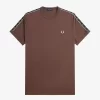 T-shirt homme à bandes contrastantes