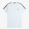 T-shirt homme à bandes contrastantes
