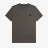 T-shirt homme à bandes contrastantes