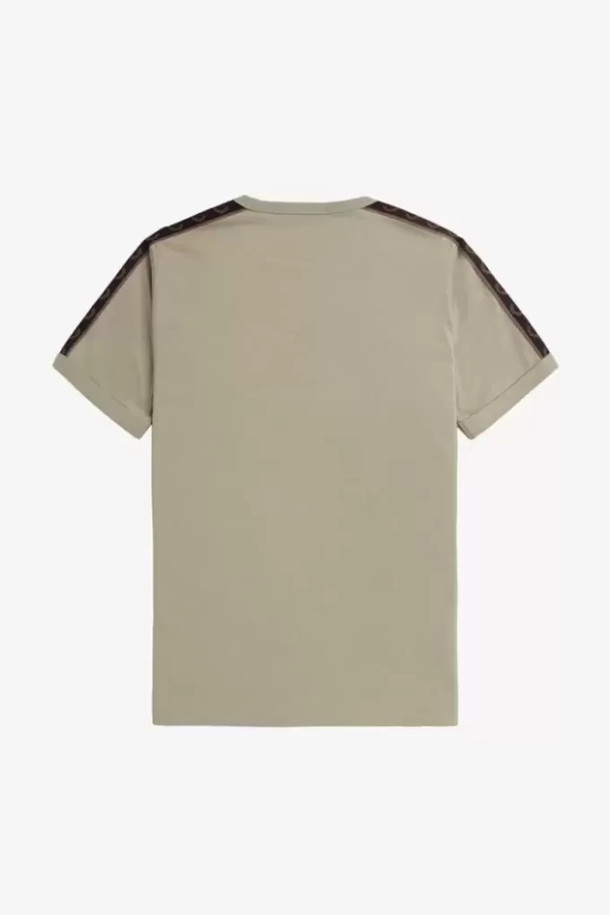 T-shirt homme à bandes contrastantes