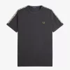 T-shirt homme à bandes contrastantes