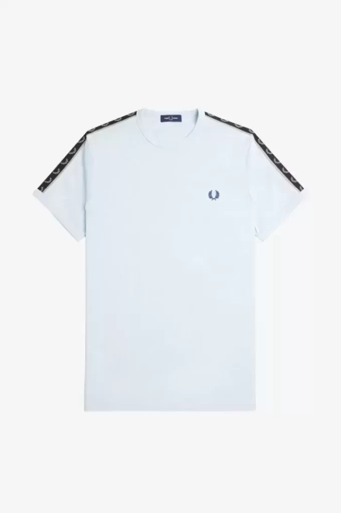 T-shirt homme à bandes contrastantes