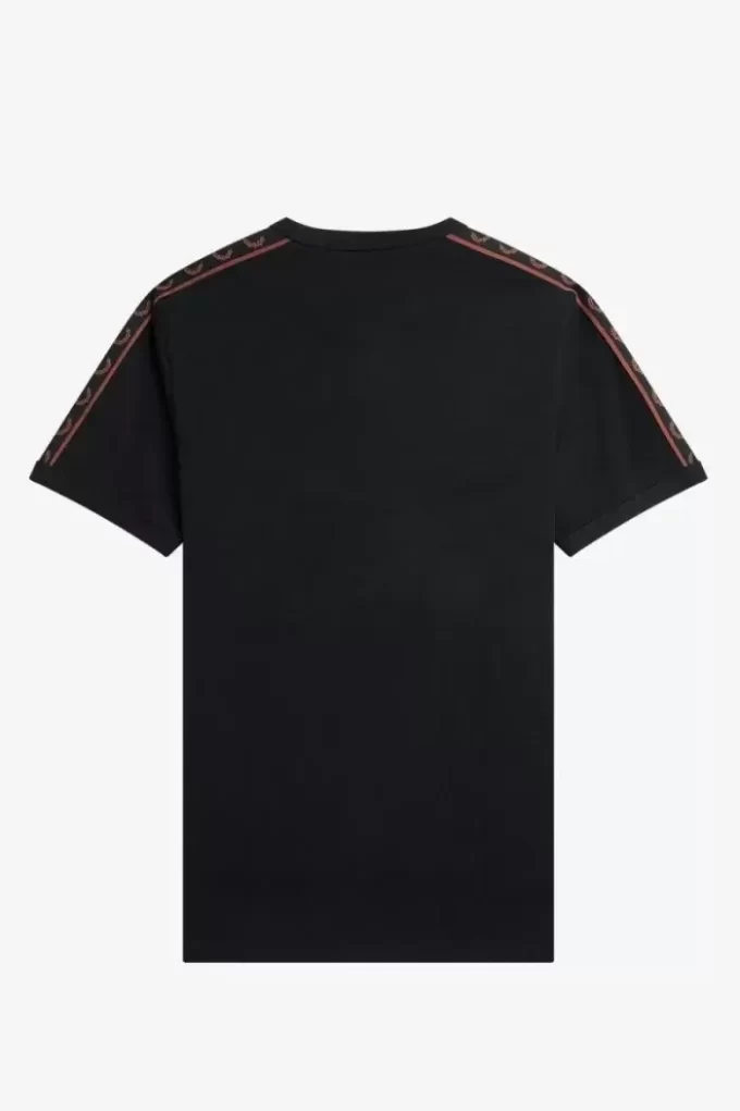 T-shirt homme à bandes contrastantes